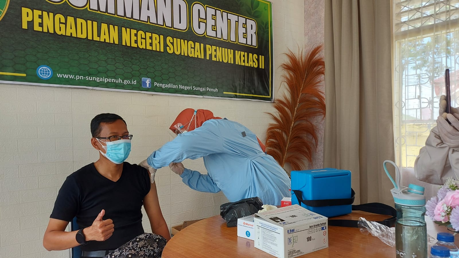 Suntik Vaksin Ke 2 Pengadilan Negeri Sungai Penuh